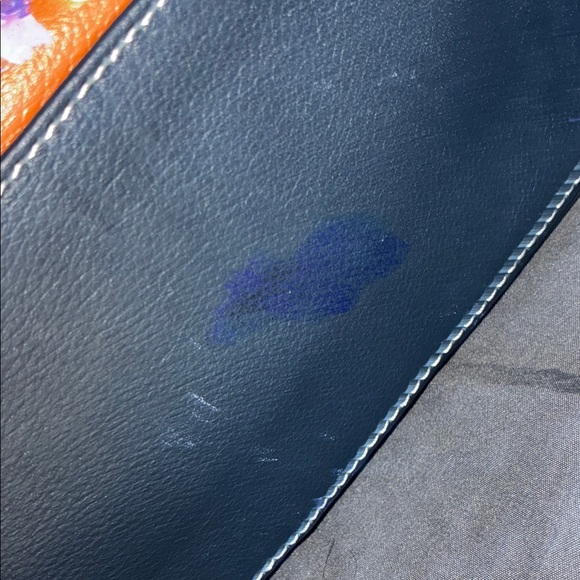 Floral Multi-Color Leather Handbag - Picture 11 of 16